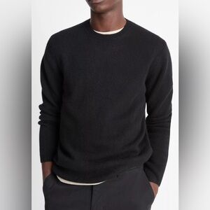VINCE Cashmere Dark Gray Crew Neck Men’s Sweater